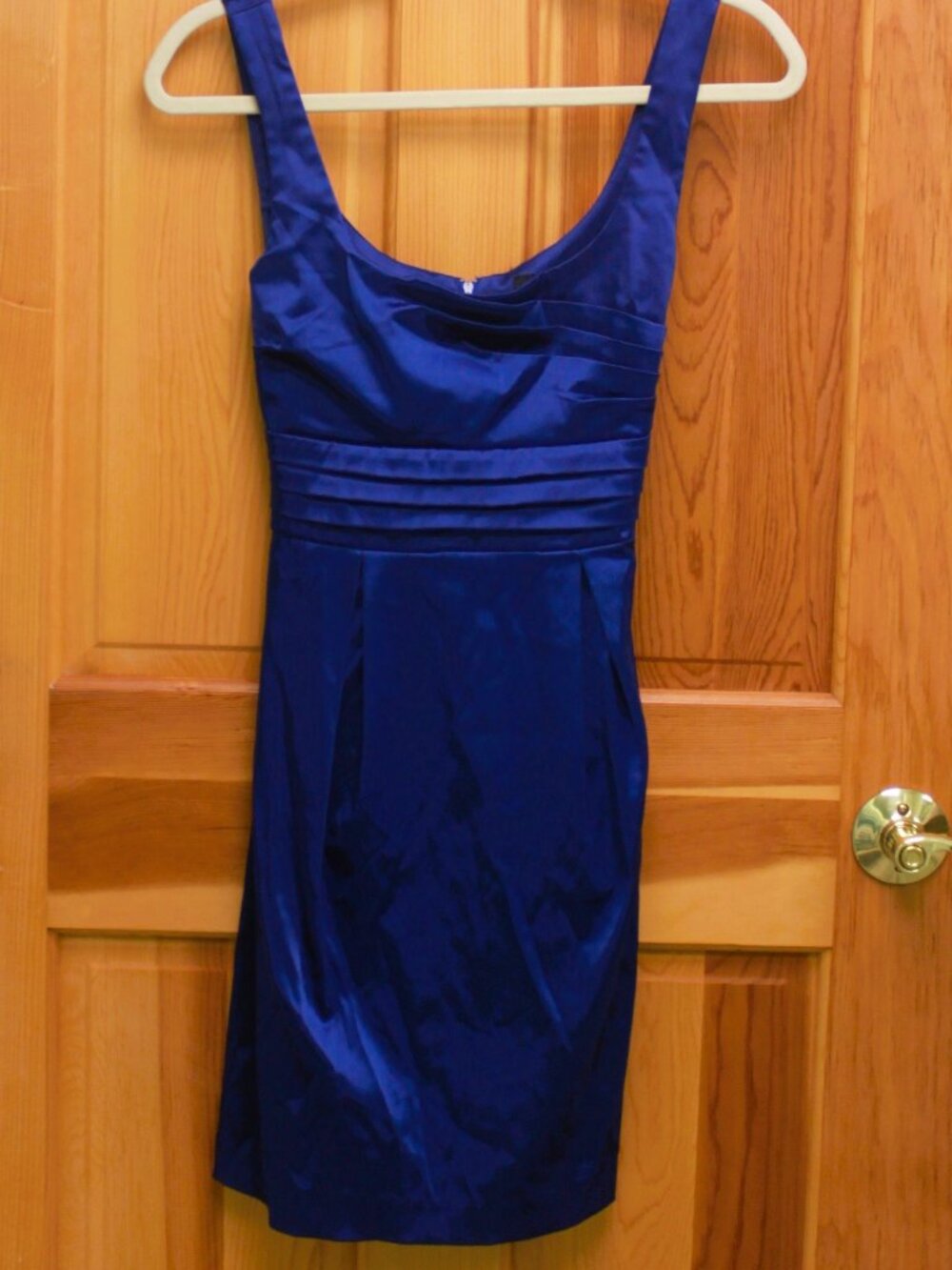 Dark Blue Cocktail Dress Fit & Flare